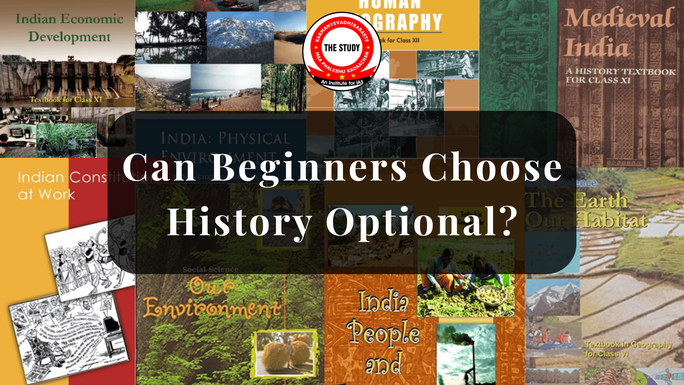 Can Beginners Choose History Optional?