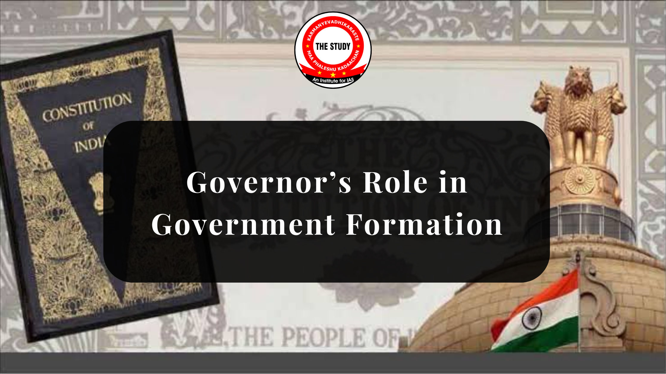 Governor’s Role in Government Formation
