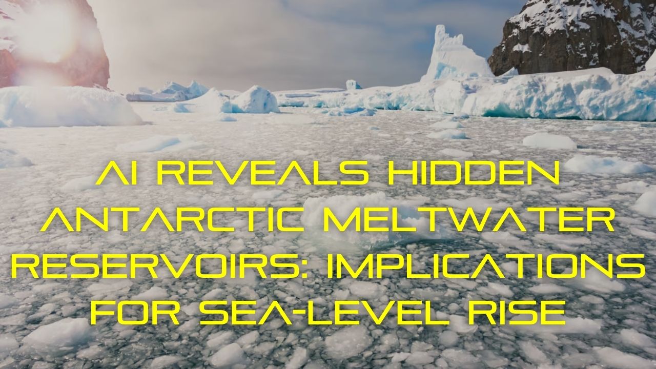 AI Reveals Hidden Antarctic Meltwater Reservoirs: Implications for Sea-Level Rise