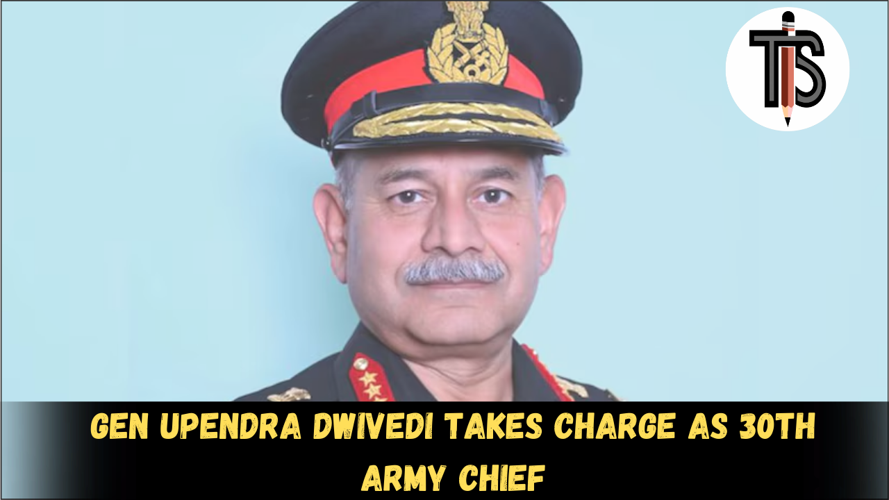 Gen Upendra Dwivedi Takes Charge as 30th Army Chief