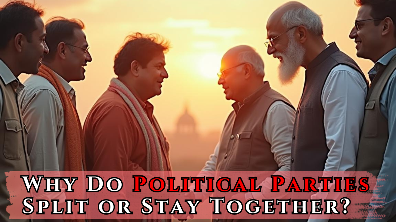 Why Do Political Parties Split or Stay Together?