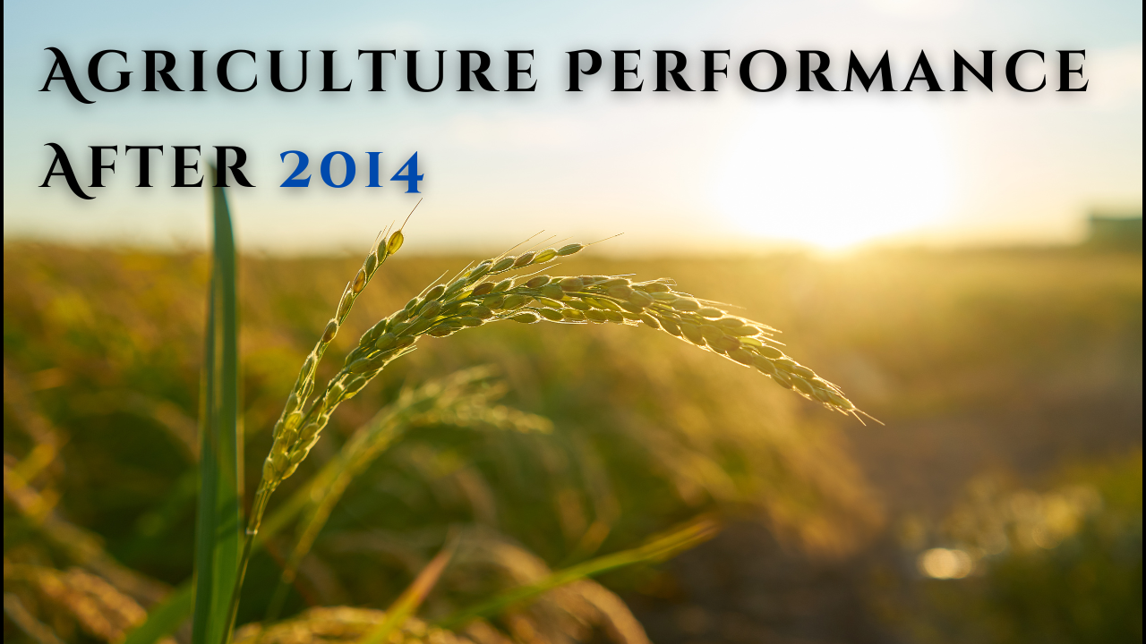 Agriculture Performance After 2014 