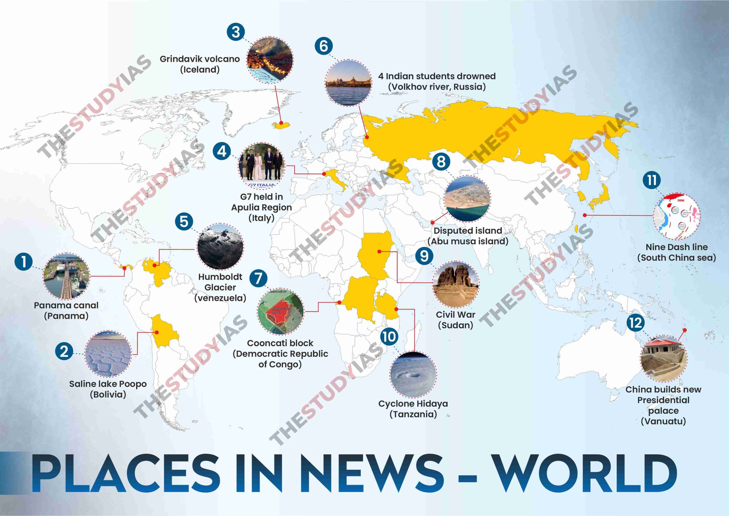 Places in News.