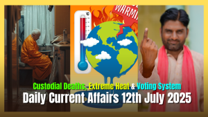 Daily Current Affairs 12th July 2025