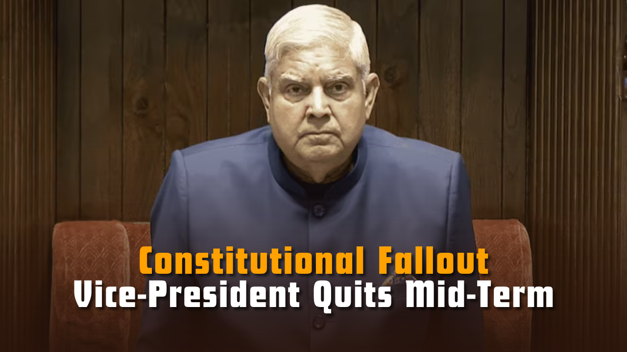 Vice-President Quits Mid-Term: Urgent Breakdown of Constitutional Fallout