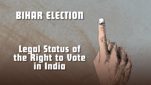Legal Status of the Right to Vote