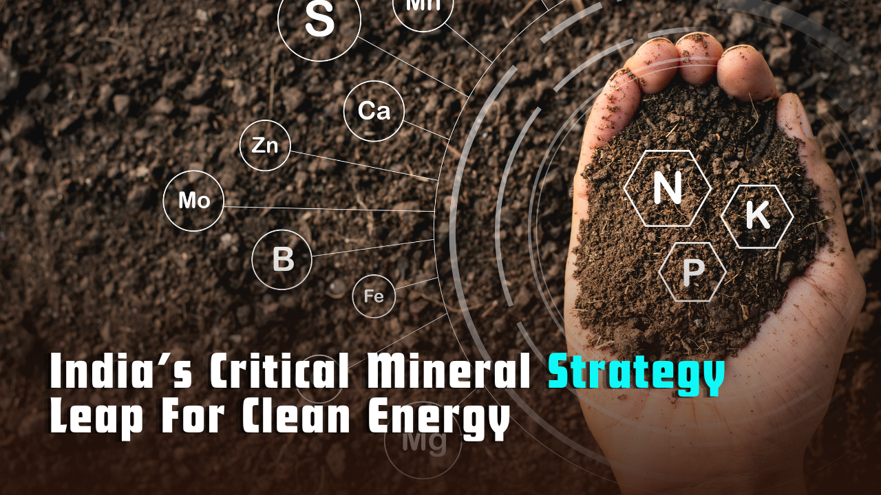 India’s Critical Mineral Strategy: A Bold Leap for Clean Energy Leadership