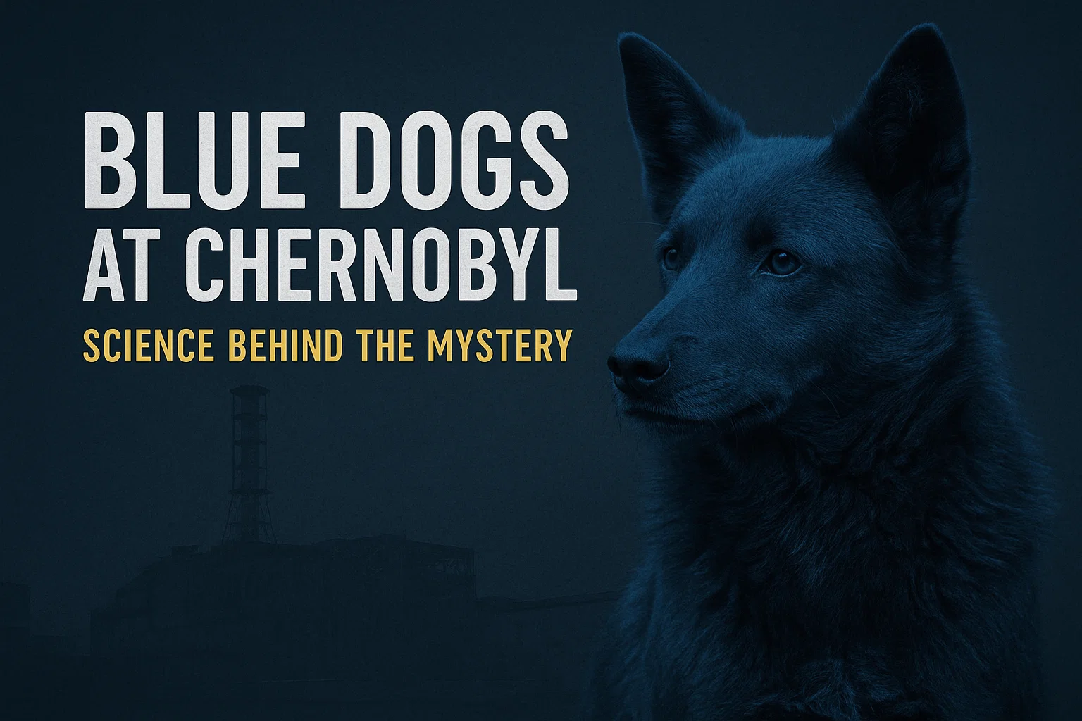 Blue Dogs at Chernobyl: Science Behind the Mystery