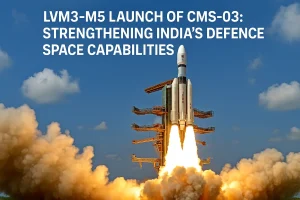 LVM3-M5 Launch of CMS-03: Strengthening India’s Defence Space Capabilities