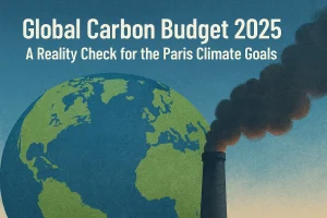 Global Carbon Budget 2025: A Reality Check for the Paris Climate Goals