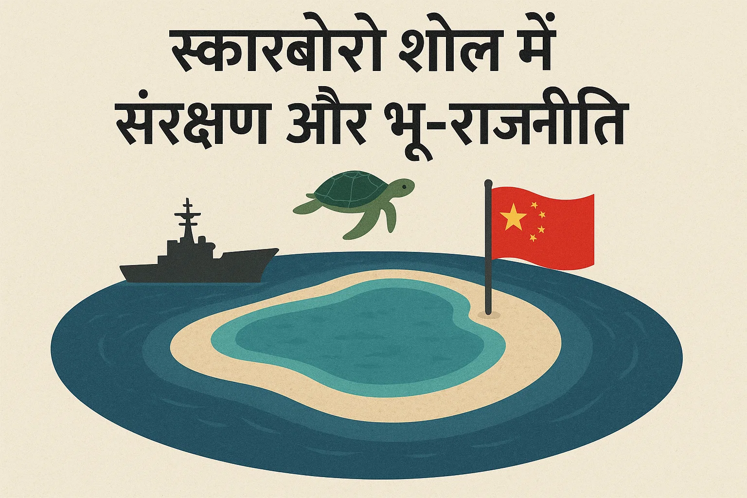 स्कारबोरो शोल में संरक्षण और भू-राजनीति