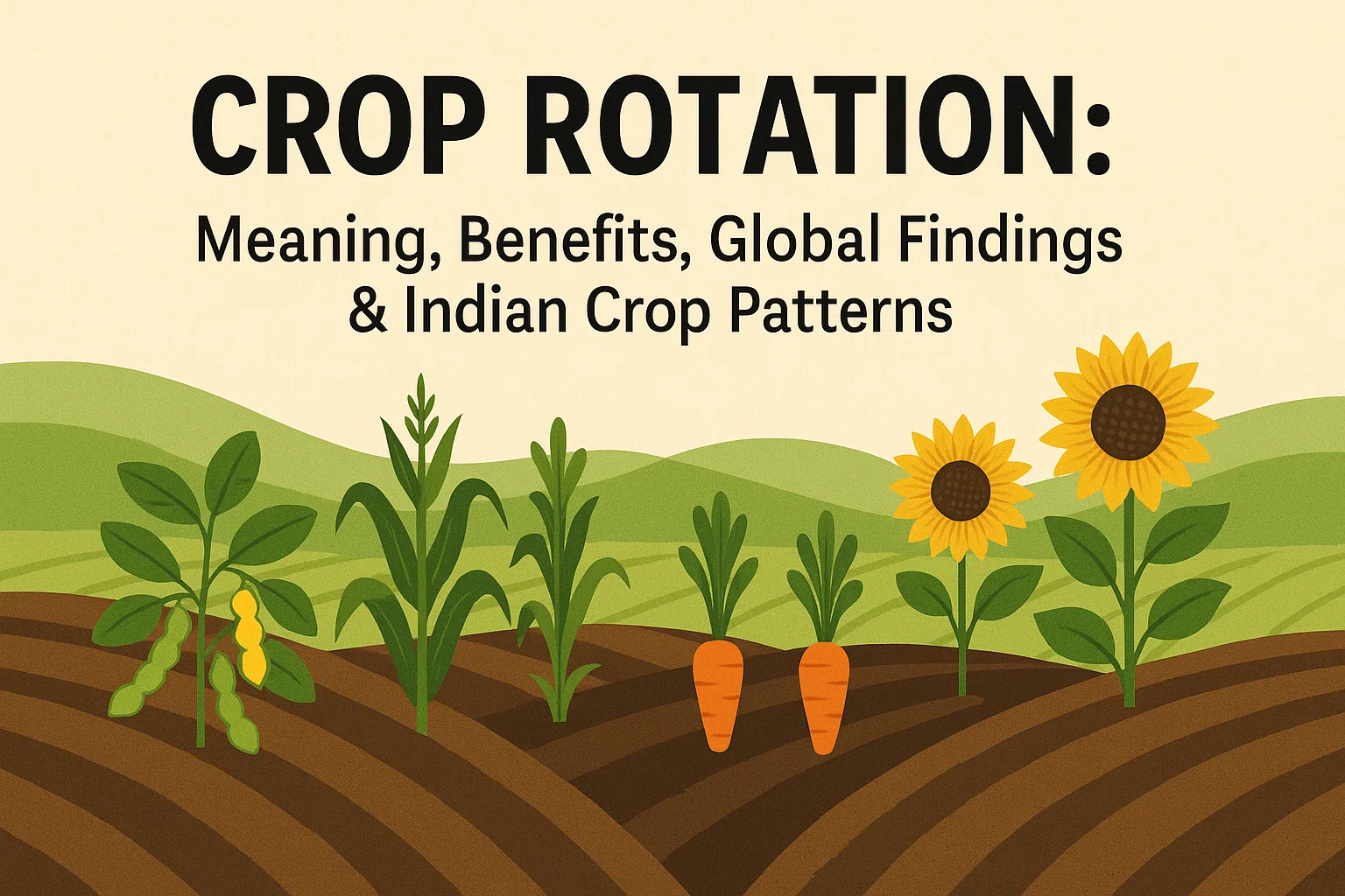 Crop Rotation: Meaning, Benefits, Global Findings & Indian Crop Patterns