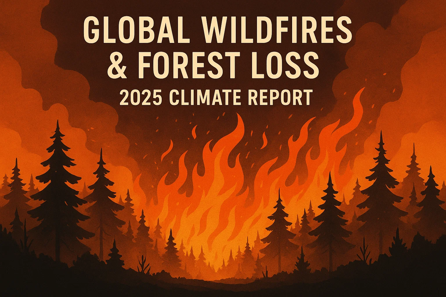 Global Wildfires & Forest Loss – 2025 Climate Report