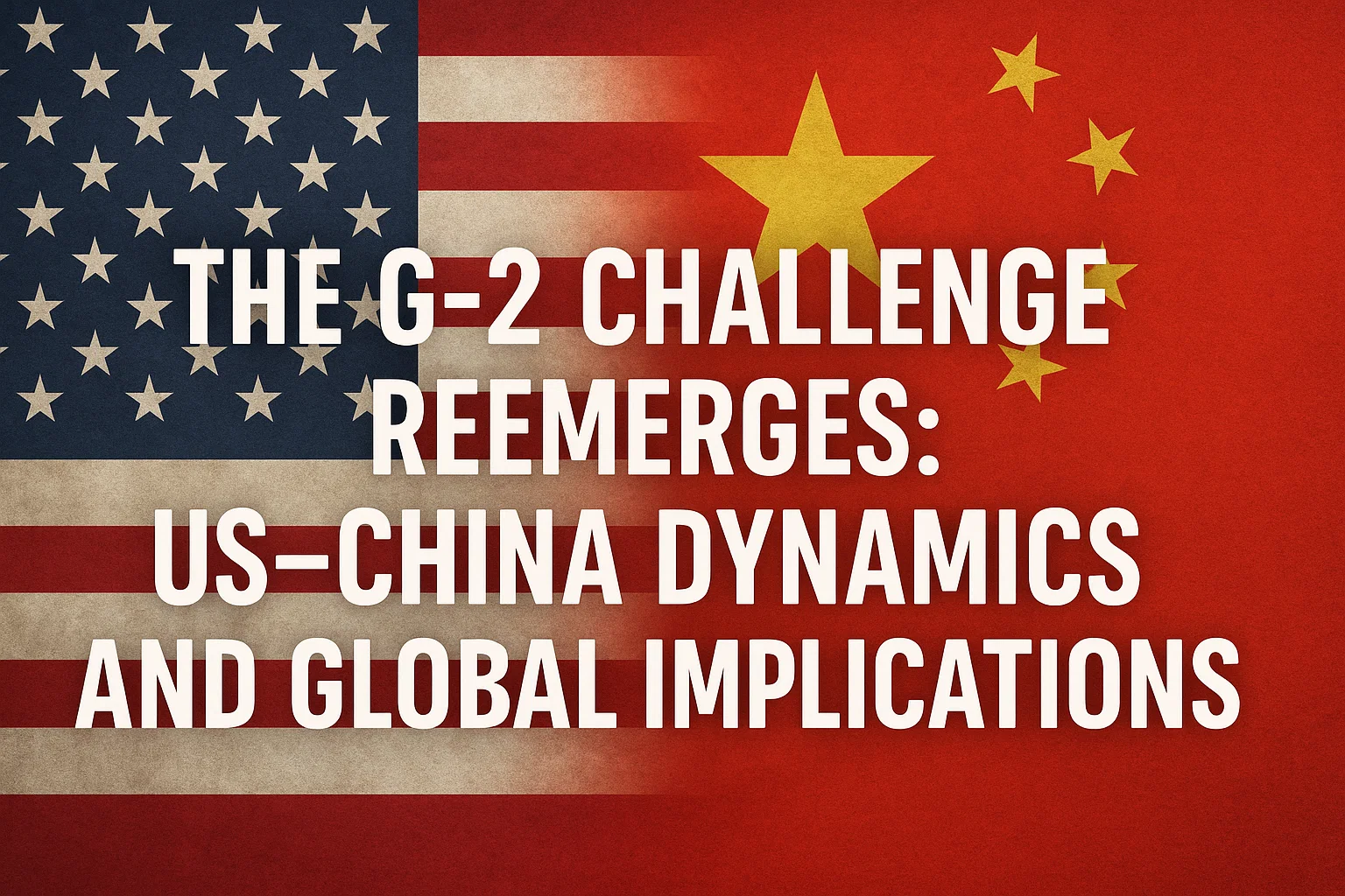 The G-2 Challenge Reemerges: US–China Dynamics and Global Implications