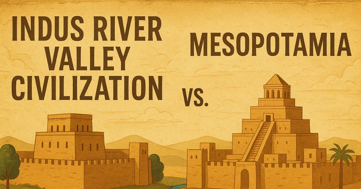 Indus Valley Civilization vs Mesopotamian Civilization (Comparative Study)
