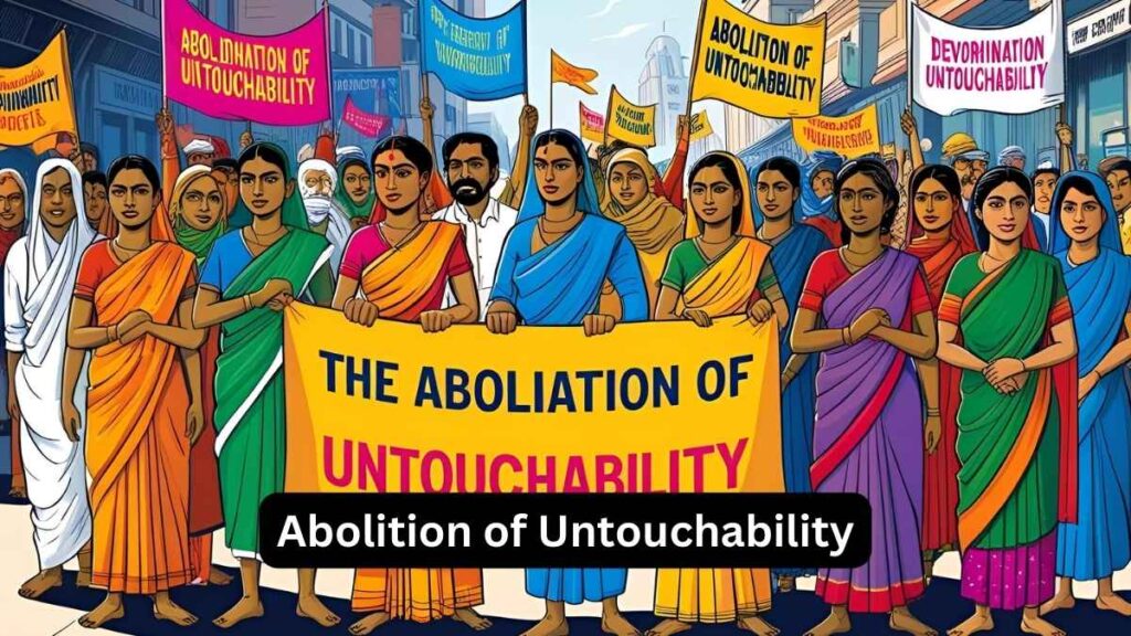 Abolishing Untouchability
