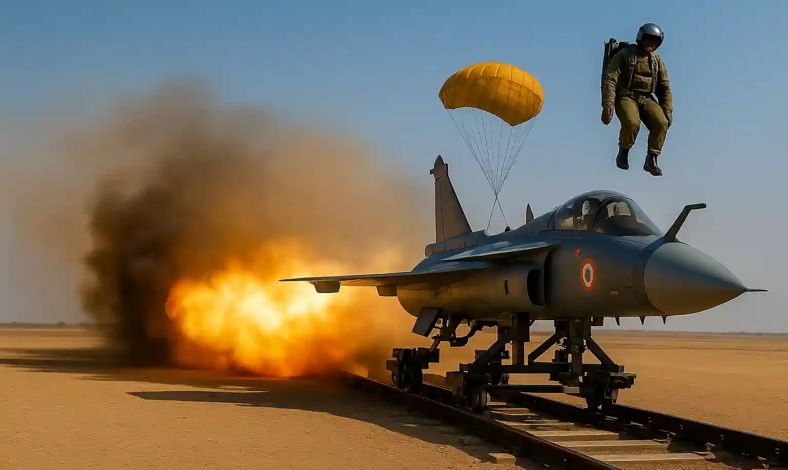 DRDO Successfully Tests Indigenous Fighter Escape System