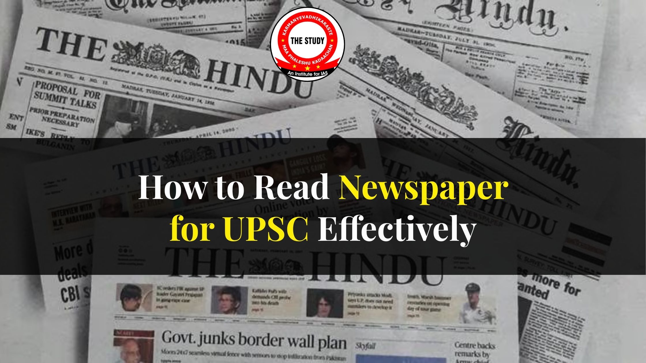 How to Read Newspaper for UPSC Effectively